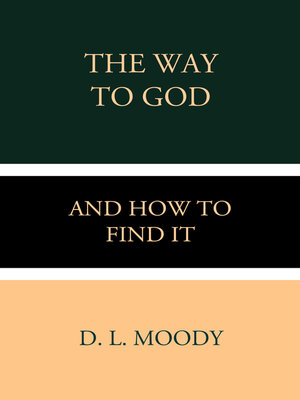 cover image of The Way to God and How to Find it